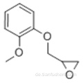 Oxiran, 2 - [(2-Methoxyphenoxy) methyl] CAS 2210-74-4